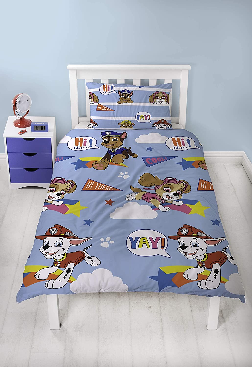 Single Bed Paw Patrol I'm Cool Duvet Cover Set Character Bedding