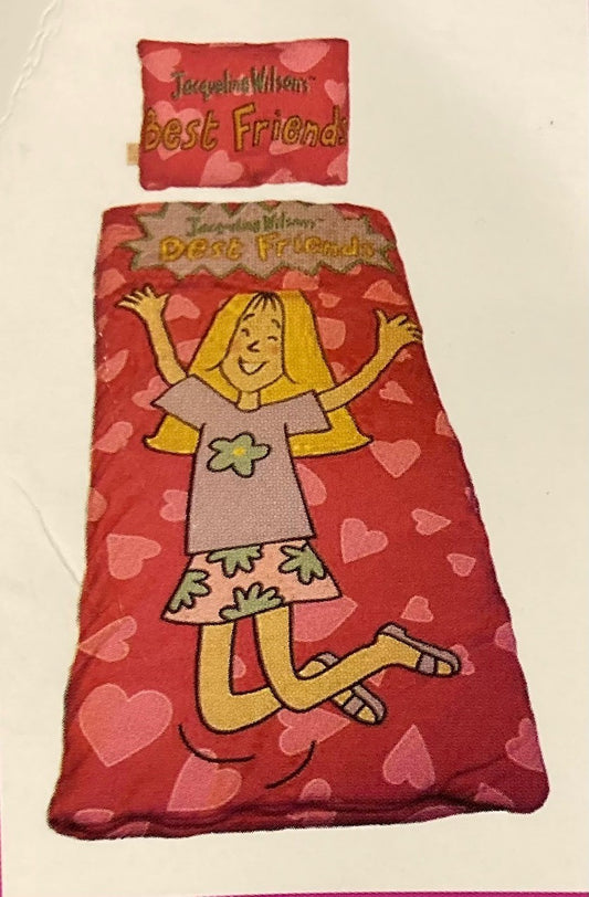 Jacqueline Wilson Best Friends Sleeping Bag And Pillow