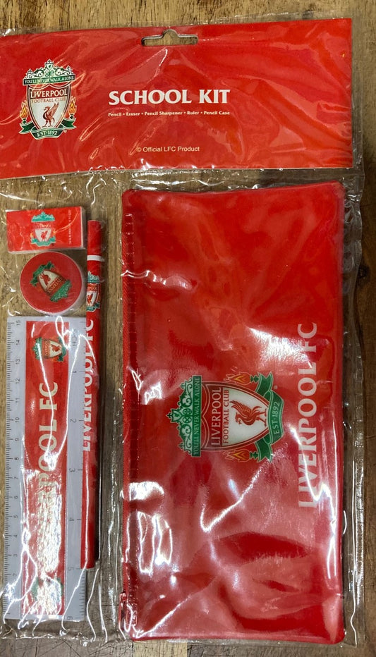 Official Liverpool F.C Stationery Set 5 Piece Back To School