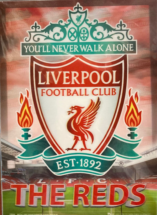 Liverpool F.C 3D Poster Wall Decoration
