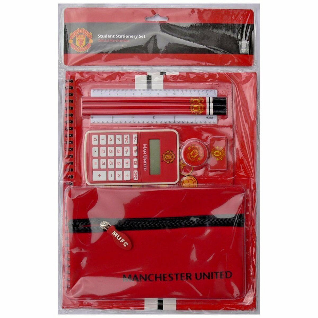 Manchester United 10 Piece Stationery Gift Set