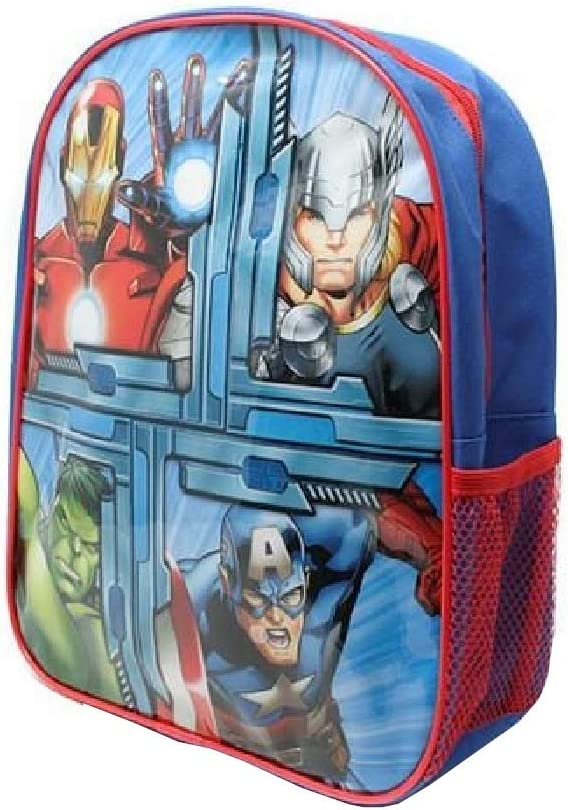 Official Marvel Avengers Character Junior School Backpack – Simply All ...