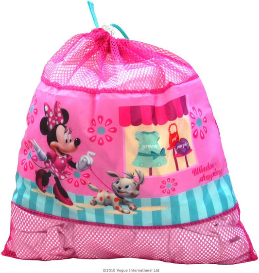 Disney Minnie Mouse Drawstring Tidy Bag - Great Storage Solution - Great Gift Idea