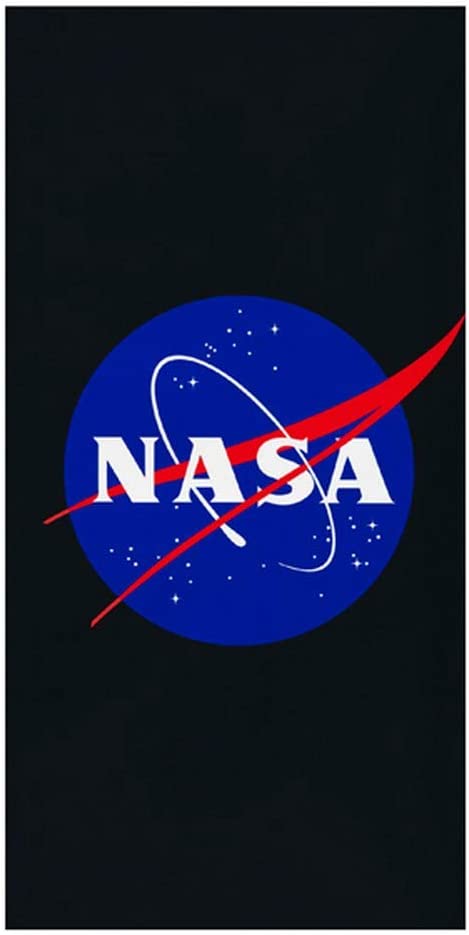 Official NASA International Space Agency 100% Cotton Velour Beach Towel
