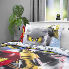 Load image into Gallery viewer, Single Bed Lego Ninjago Ninja Duvet Cover Set
