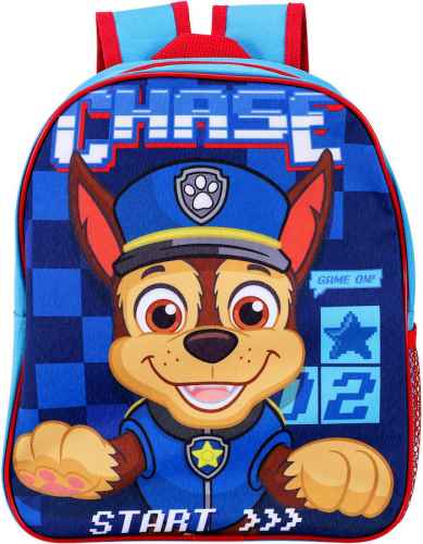 Official Paw Patrol Chase Character Junior School Backpack