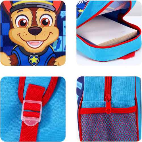 Official Paw Patrol Chase Character Junior School Backpack