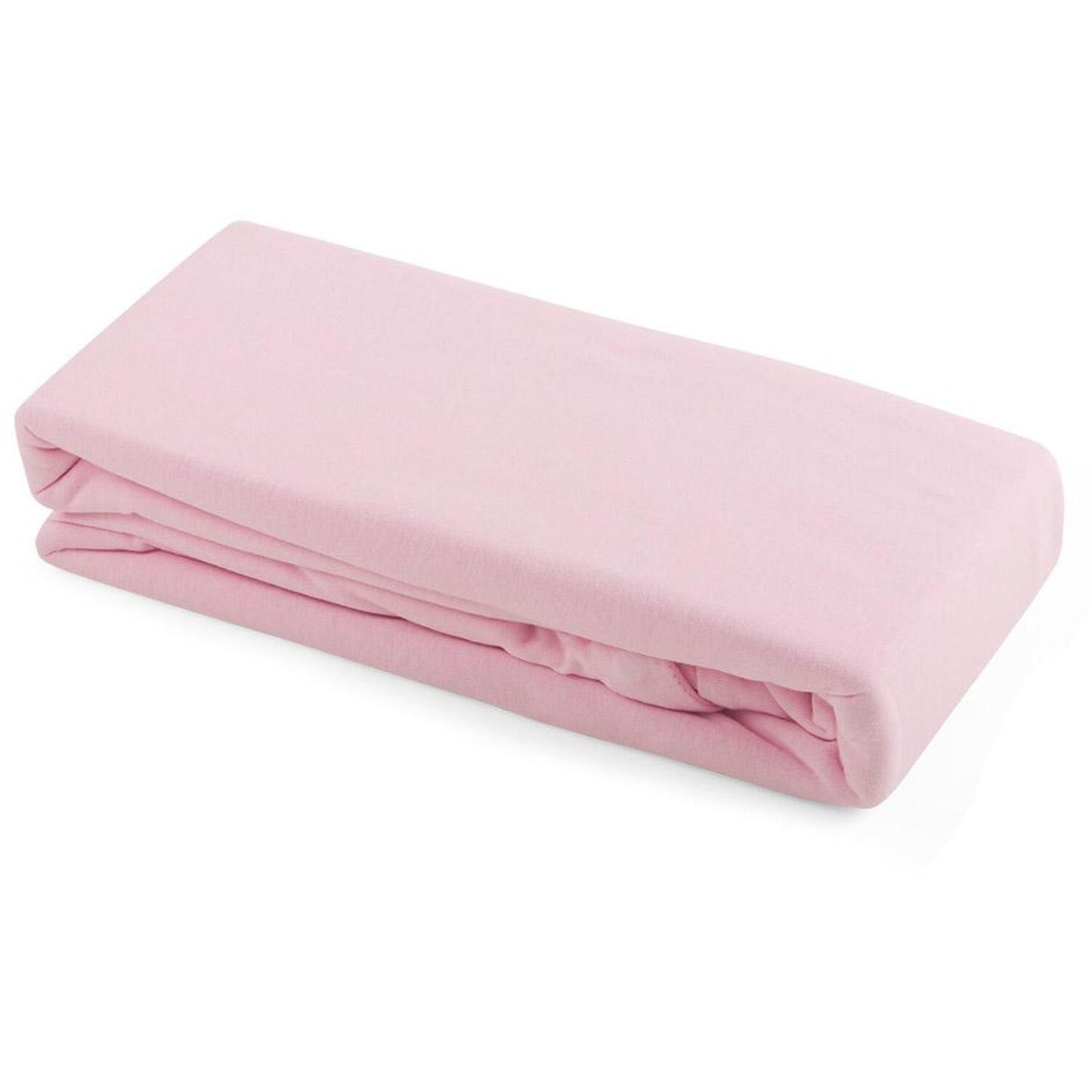 Pram Flannelette Flat Sheets Pink One Pair Baby Toddler 75cm x 100cm 100% Cotton