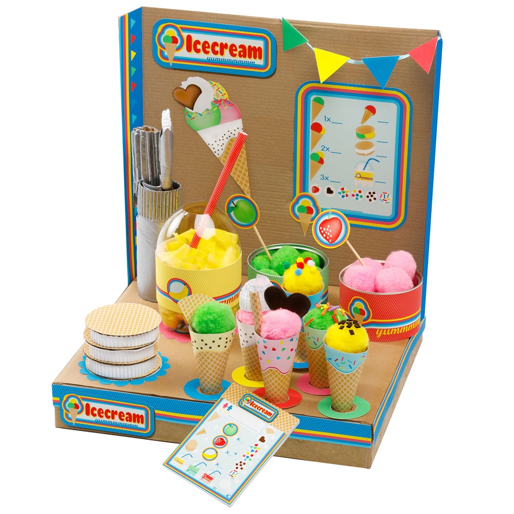 Recycle Me Play Ice Cream Parlour Toddler Toy Gift