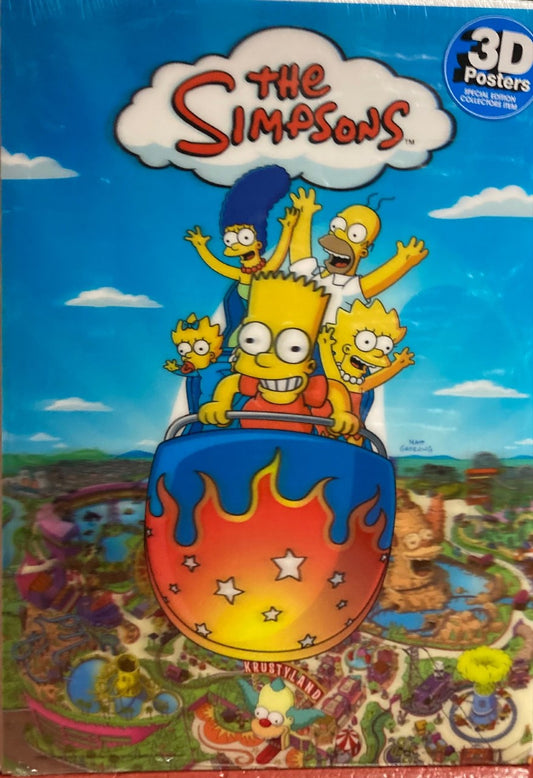 The Simpsons Character 3D Poster Wall Decoration