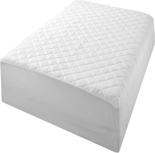 Super King Size Quilted Mattress Protector Fully Elasticated Easy Fit