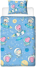 Load image into Gallery viewer, Single Bed George Pig &#39;Stars&#39; Duvet Cover Set Character Bedding
