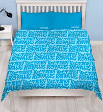 Load image into Gallery viewer, Double Bed Fortnite Official Battle Royale Tag Up Duvet Cover Character &quot;Reversible&quot; Bedding Set
