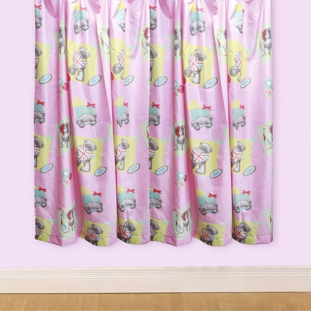 Me To You Tatty Teddy 'Vintage' 66" x 72" Unlined Pencil Pleat Character Curtains