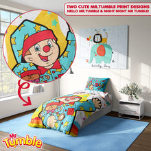 Load image into Gallery viewer, Mr Tumble Reversible Junior Toddler Or Cot Duvet Cover Set Character Bedding
